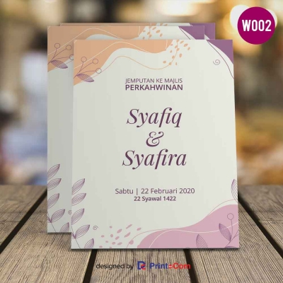 Kad Kahwin W002