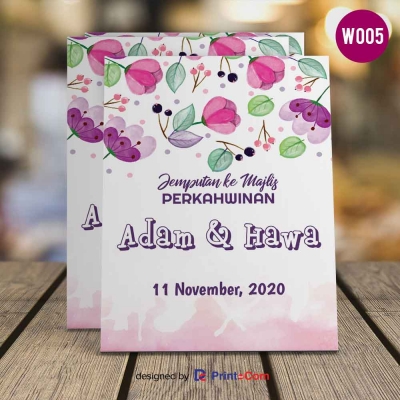 Kad Kahwin W005