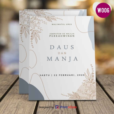 Kad Kahwin W006