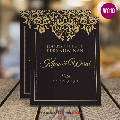 Kad Kahwin W010