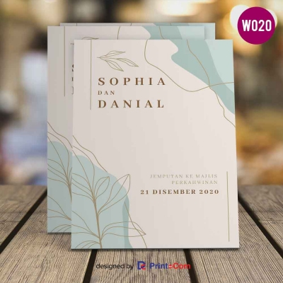 Kad Kahwin W020