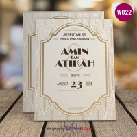 Kad Kahwin W022