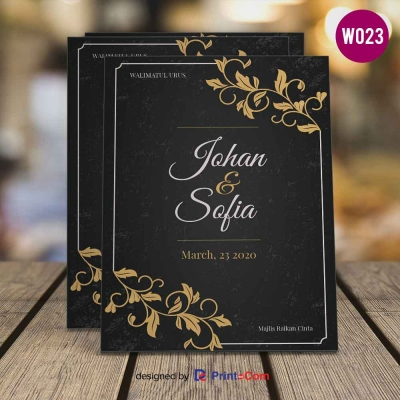 Kad Kahwin W023